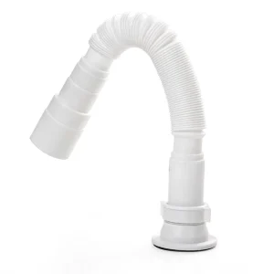 Modern 1-1/4 Inch Durable Plastic Flex Down Pipe 32-40mm Basin Drain Pipe for Bathroom Kitchen