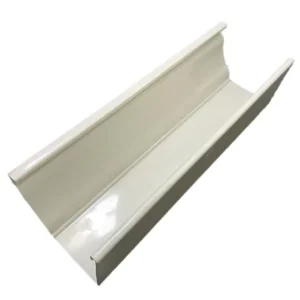 Modern Design PVC Rain Gutter Groove Outdoor Plastic Rain Gutter System