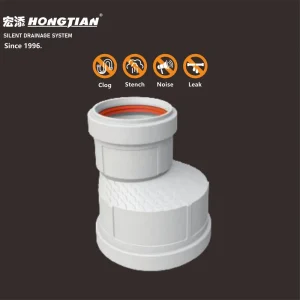 Modern Soundproof PP Drainage Pipe High Quality Socket Dn50 75 110 200 High Pressure EN1451 Standard