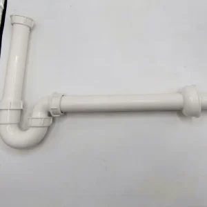 Modern White Plastic Kitchen Bathroom Sink Drainer Sewer Siphon Bottle Trap Push Pop-up Connection SS-0001 40mm JiuRui Brand