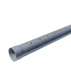 Moulded PVC Perforated Drainage Pipe for Water Management and Soil Aeration