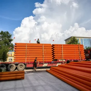 Mpp Conduit Pipe For Telecom Electrical Cable Management Lightweight Flexible High Pressure Drainage Plastic Tubes
