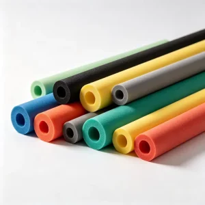 Multi color Optional Plastic Insulation Pipe Temperature Resistant Fireproof Industrial Pipeline Heat Insulation for Air