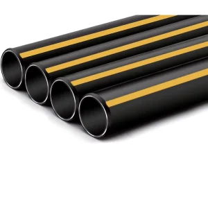 Multilayer Pex Al Pex Gas Composite Natural Hdpe Pipe with 3 Yellow Lines