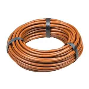 NBXH-D63 PE Plastic Drip Irrigation Pipes Lightweight Anti-Corrosion Garden Hoses 6.35×4.35mm