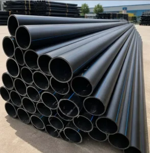 NSF61 Certified HDPE Potable Water Pipe PE100 PN16 Underground Municipal Water Supply Custom Length OEM
