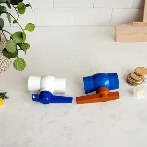 New Arrival Water Dispenser Pipe Connection PVC Plastic Water Pipe Ball Valve Easy to Operate Flow Regulated