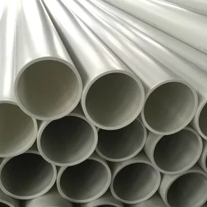 New Design White Sewage Disposal Frpp Plastic Water Pipe On Sale