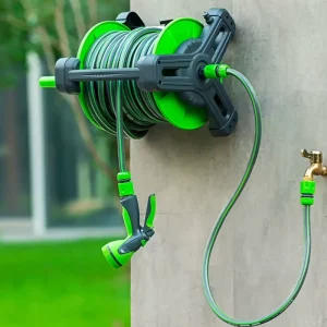 New High Quality Garden Supplies Automatic Arrangement Portable Wall Mounted High Pressure Water Garden Hoses Reels