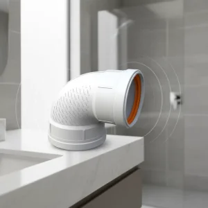 Noiseless Extreme Silent Siphonic Drainage Pipe Floor Drain Vent Cap P-Trap for Industrial Chemical Hospital Drainage System