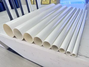 Non Toxic Eco Friendly PVC-U Water Supply Pipe Smooth Flow Safe Plastic Pipe for Drinking Water Transmission