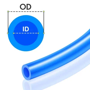 Nylon Polyurethane Hose Pu Tube 4 6 8 10 12 14 16mm Blue White Black Clear Transparent Pu Water Hose Pneumatic Air Hose