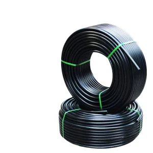 OEM 16 90mm PN16 SDR11 Black Plastic Water Pipe Roll Flexible PE Drip Pipe Irrigation Plastic Polyethylene HDPE Pipe