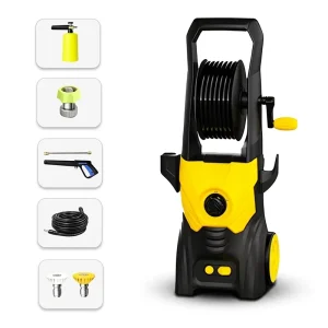 OEM 2000PSI High Pressure Car Washer 1800W Portable Electric Washer Machine for Car Home Commercial Cleaning