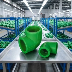 OEM Color Size PPR Plumbing Fittings Smooth Surface Water Pipe Plastic Pipe Fittings Class PN10/PN16