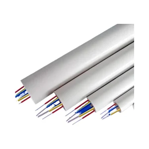 OEM Custom 10mm PVC Conduit Pipe with Seven Hole Plum Blossom Insulation Flexible Electrical Plastic Tube for Water Irrigation