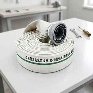 OEM Custom 30M Fire Fighting Hose 16Bar 65mm Polyurethane Lining Polyester Jacket for Fire Truck Hydrant System