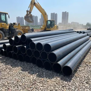 OEM Customized High Pressure DIN Standard Durable Flexible HDPE Straight Water Pipe