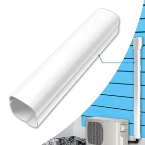 OEM Factory PVC Line Set Cover Duct Cover Kit for Tubing Durable Air Condition Pipe Protective Casing