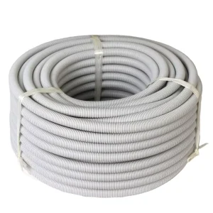 OEM Flexible Corrugated Pipe Waterproof Corrugated Tube Wire Loom PA Electrical Conduit Pipe 125 Degree