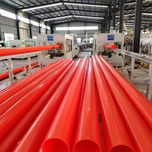OEM High Pressure Durable Light Weight Corrosion Resistant MPP Plastic Pipe for Power Cable Protection Conduit (110-160MM)