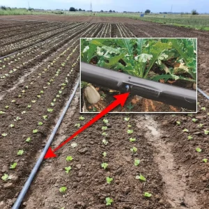 OEM ODM Acceptable Inline Flat Dripper Single Hole or Double Hole Different Flow Rate Drip Irrigation Tube