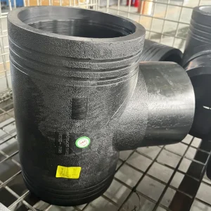 OEM ODM Plastic PN16 Electrofused Equal Tee 32mm HDPE PE Pipe Fittings