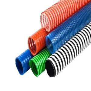 Oil Resistant Industrial PVC Suction Hose Flexible High Pressure Durable for Irrigation and Industrial Use ISO Certified