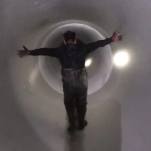 On site Spiral Winding Pipe Repair Equipment Trenchless Pipeline CIPP Renovation Machine Municipal Sewer Pipe Repair System