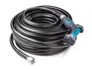 Orange Customized PVC Garden Hose Durable Flex Irrigation with Cutting Service