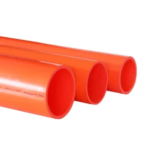 Orange MPP Underground Electrical Cable Conduit Pipe