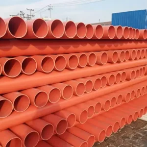 Orange PVC CPVC Electrical Conduit for Cable Protection