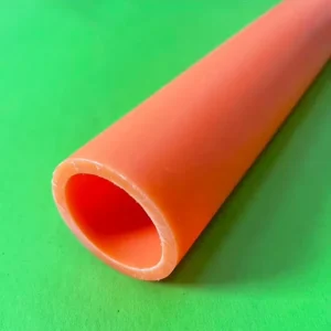 Orange PVC Electrical Wiring Conduit Pipes Underground High Pressure Resistance Construction Use Extruding Cutting GS GS-083