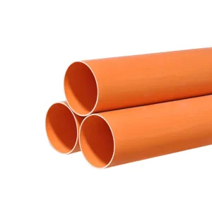 Orange PVC Pipe CPVC Pipe S600 S1000 for Drain Waste Vent DWT