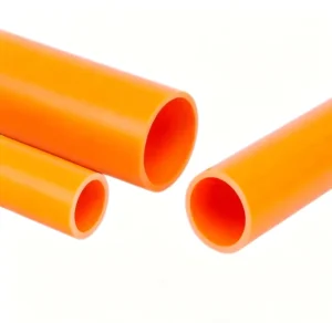 Orange PVC Water Supply Pipe 20 25 32 50 75mm Fish Tank Pipe Fittings 110 Plastic Hard pipe Round pipe
