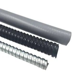 Outdoor Protective Cover for Telecommunication Cables Durable Anti Impact Fit Corrugated Culvert Metal Pipe