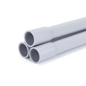 Outdoor Wiring Cable Installation Rigid PVC Electrical Conduit Pipe Plastic Tubes