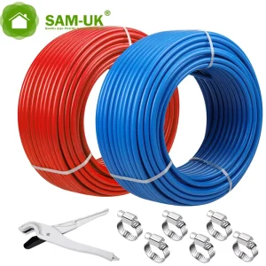 Oxygen Barrier Radiant Floor Pex Pipe Water Mark and Fittings Pn20 Dta 16mm X 2.2mm