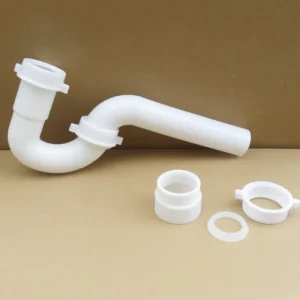 P Bends Plastic Sink Drain Pipes Anti-odor Drain Pipe Fittings for Sinks