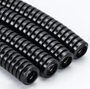 PA66 Nylon Corrugated Pipe Flexible Electrical Conduit IP65 Waterproof Cable Protection Tubing