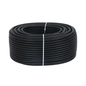 PA7 Corrugated Pipe PP PE Custom Black Plastic Pipe Solar Corrugated Pipe