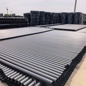PE 400mm Water Supply Pipes PN10 PE 100 SDR11 HDPE Material Welding Socket Butt Fusion ASTM DIN for Irrigation Drainage