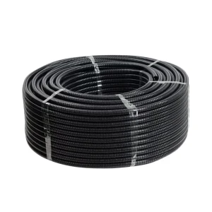 PE Anti-static Electricity Corrugated Cable Conduit Electric Tubes Protective Plastic UL94-V0 Flame Retardant Grade Hose