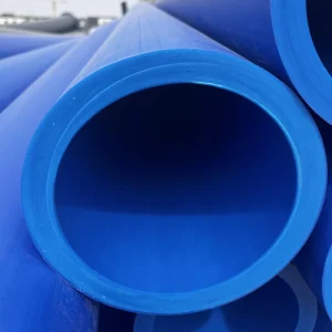 PE Blue Water Supply Pipe 32mm 40mm 50mm 60mm 63mm HDPE Irrigation Plastic Tube 1.6mpa