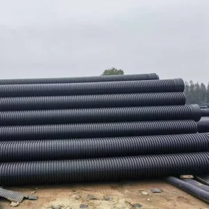 PE Double Wall Corrugated Drainage Pipe Durable and Flexible for Stormwater Management