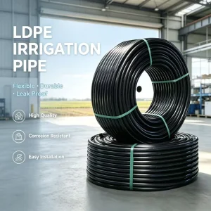 PE Drip Pipe 16mm Diameter for Drip Irrigation Systems and Garden Watering