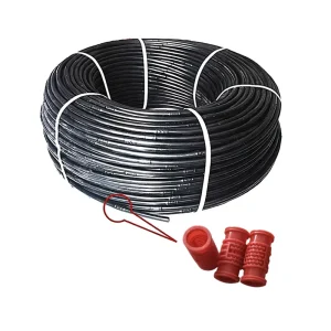 PE Layflat Irrigation Hose Reinforced Flexible Water Supply Tube for Agriculture