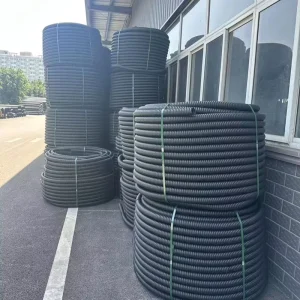 PE PA PP Bellow Hose Flexible Corrugated Pipe HDPE Corrugated Cable Sleeves