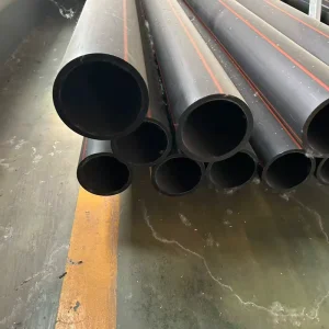PE Pipe HDPE PE100 SDR13 PN12 Polyethylene Gas Pipe for Municipal Engineering
