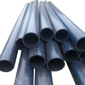 PE Pipe HDPE PE80 SDR13 PN12 Polyethylene Water Pipe for Municipal Engineering